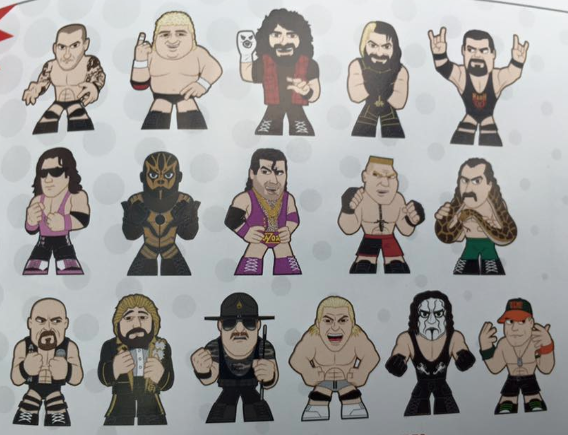 wwe mystery mini