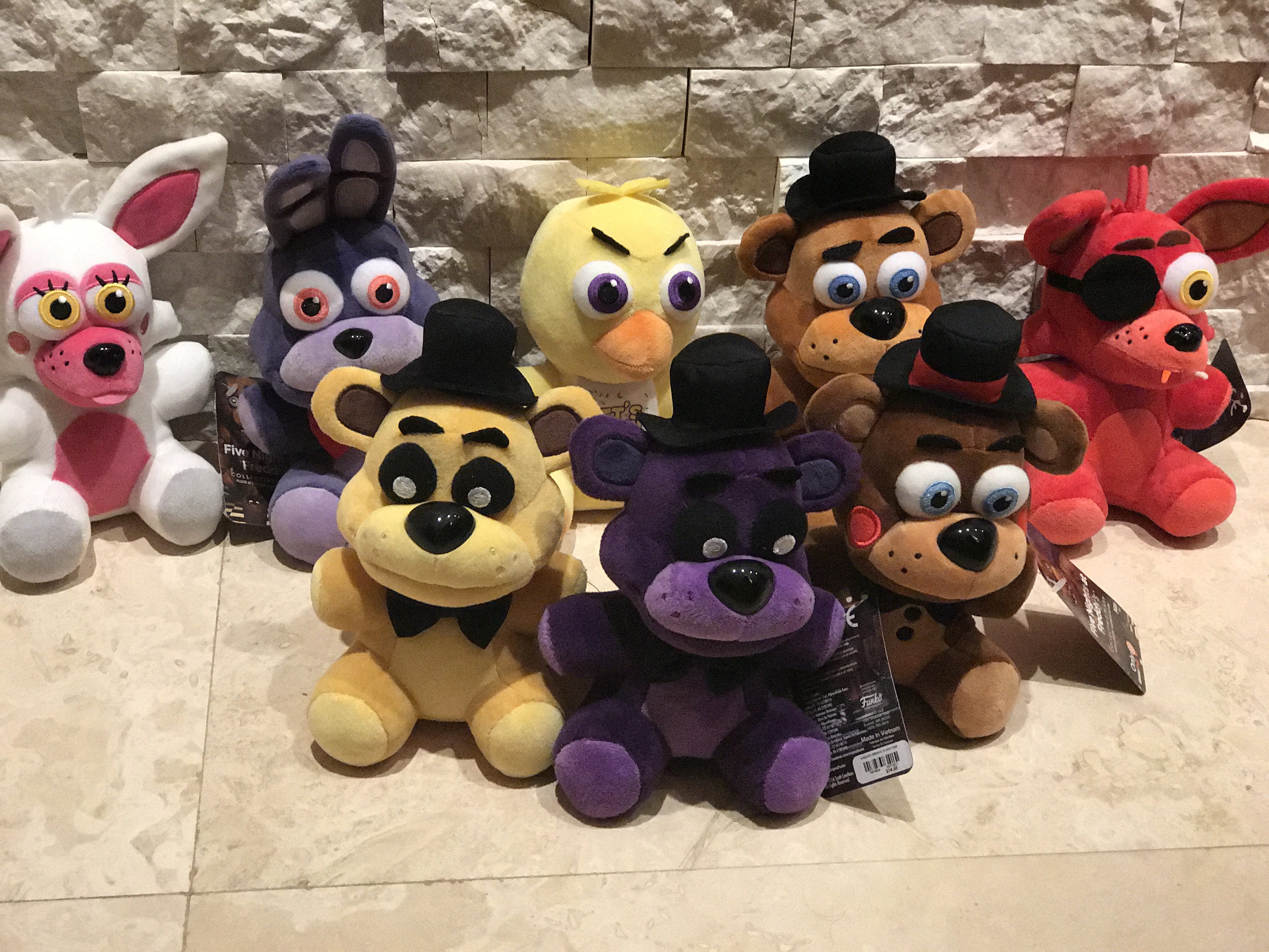 exclusive fnaf plushies