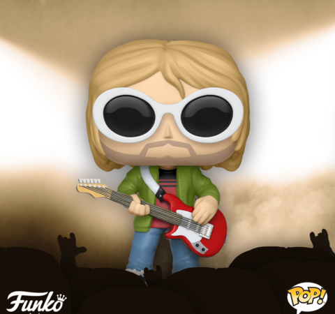 kurt cobain funko pop sunglasses