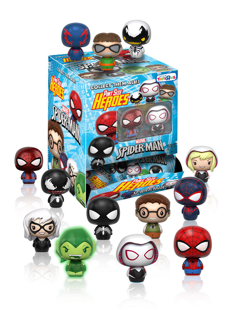 spidermanpintsizeheroeshottopic