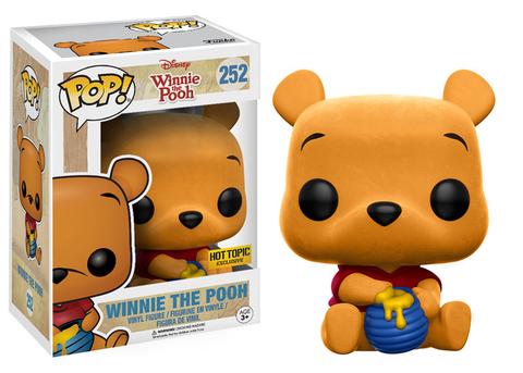 252 Flocked Winnie the Pooh (HT)