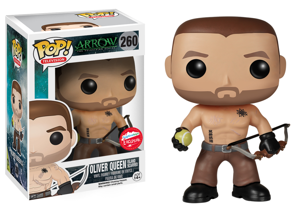260 Island Scarred Oliver Queen (Fugitive Toys)