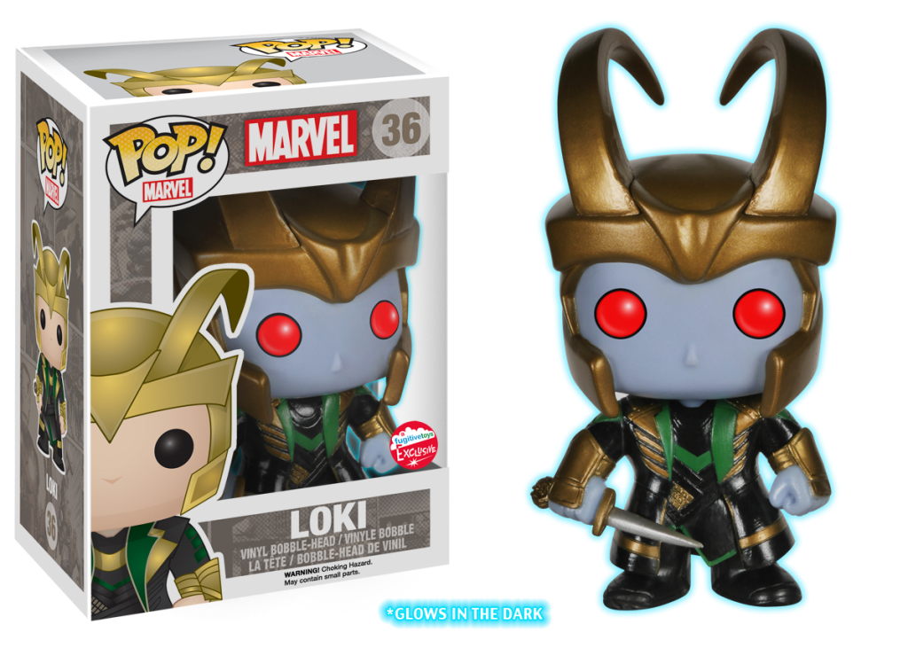 #36 - GITD Frost Giant Loki [Fugitive Toys NYCC 2014]
