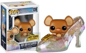 139 Clear Glitter Gus Gus with Slipper (HOT TOPIC)