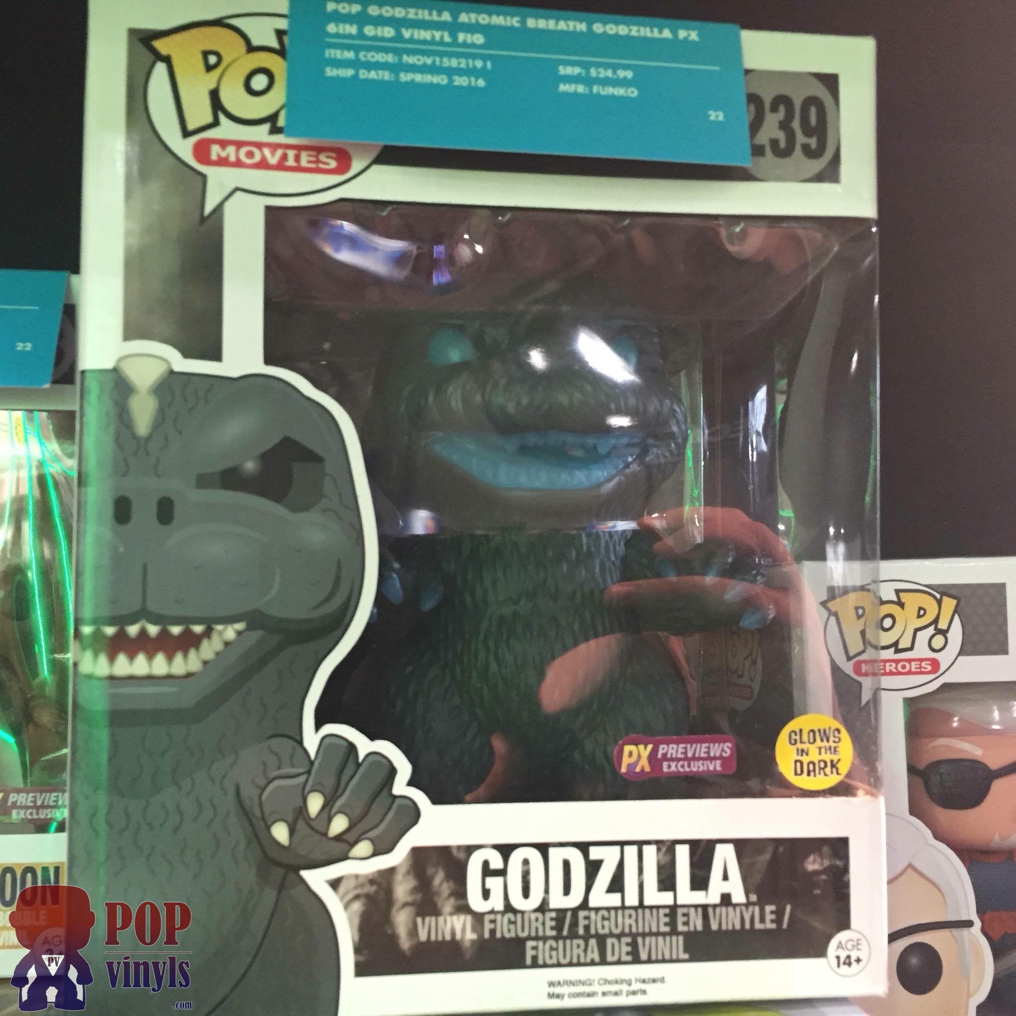 godzilla pop vinyl uk