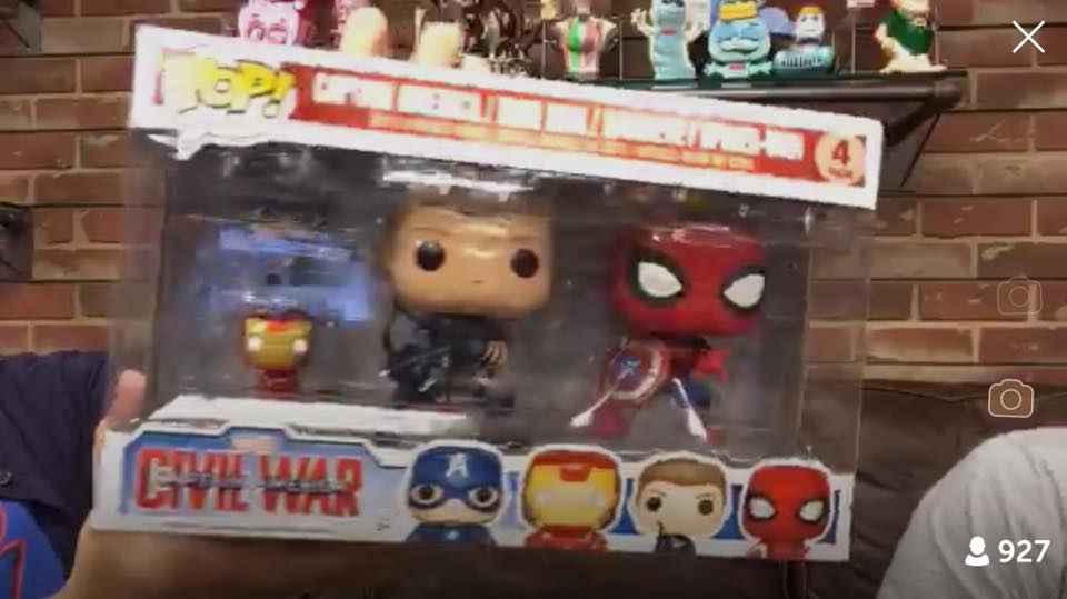 Buy Pop! Civil War: Spider-Man at Funko.