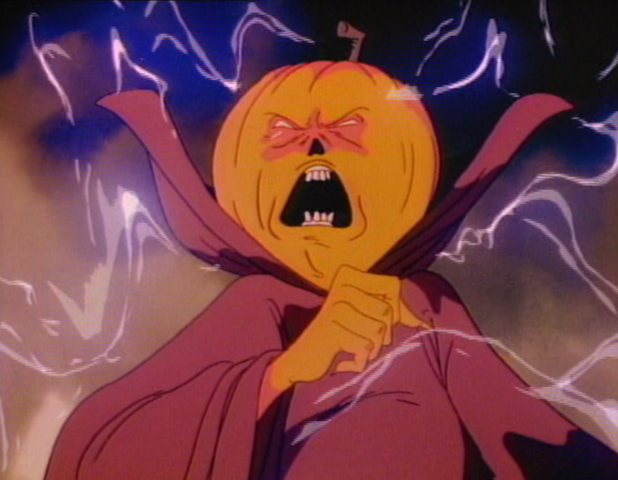 The Real Ghostbusters antagonist, Samhain aka "The Ghost of Halloween"