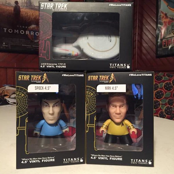 4.5" Titans Vinyl Figure BRAND NEW Star Trek: Spock NYCC Exclusive 