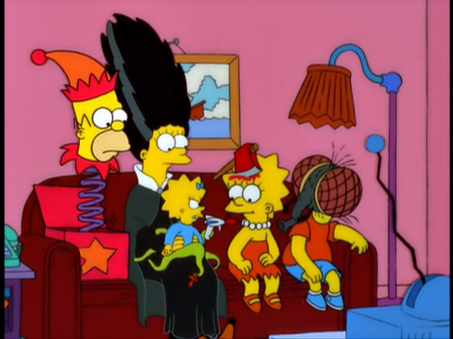 Treehouse of Horror X couch gag 