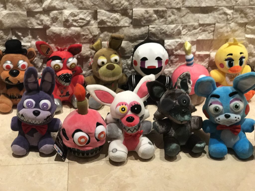 fnaf plushies box