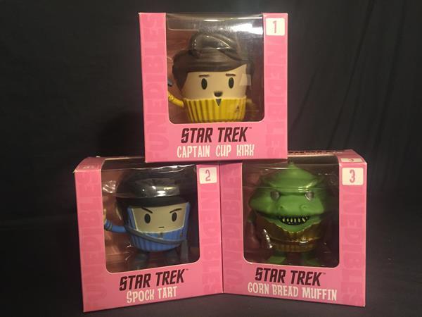 FunEdibles Star Trek Spock Tart #2 cupcake vinyl figure by USAopoly from 2016 