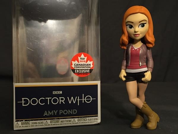 AMY POND FAN EXPO 2018 EXCLUSIVE ROCK CANDY  FUNKO FIGURE 