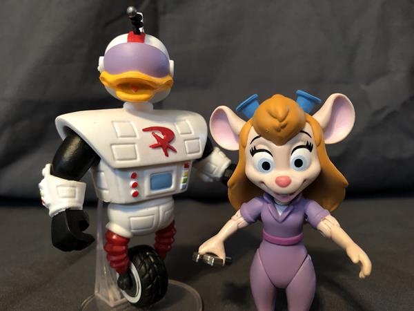 Review: Disney Afternoon Gizmoduck & Gadget Action Figures 