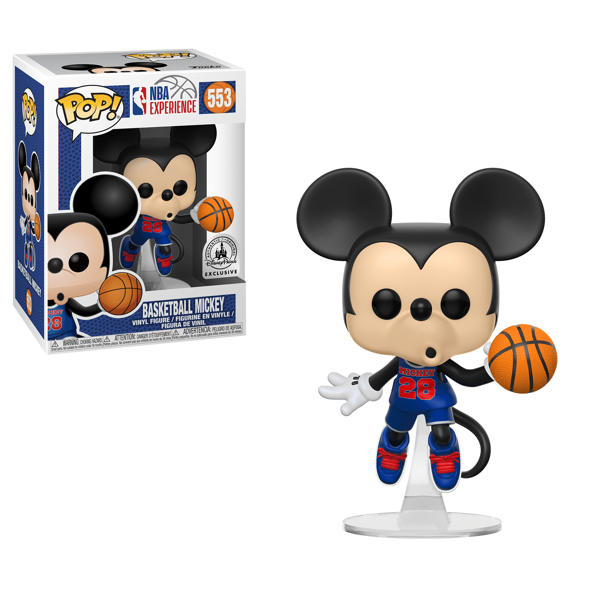 553 Basketball Mickey (Disney Springs NBA Store) .