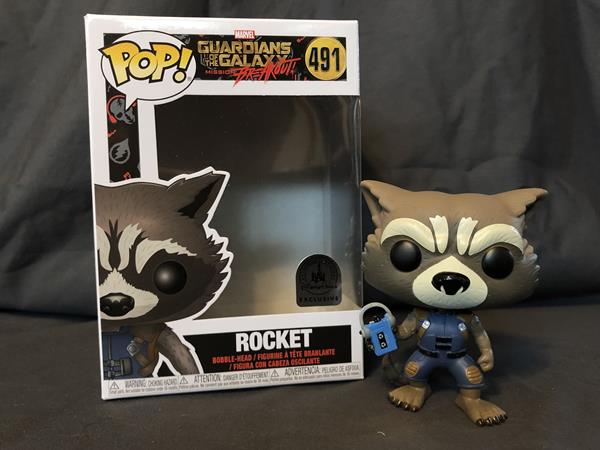 Funko Rocket Raccoon POP! Vinyls Review & Photos - Marvel Toy News