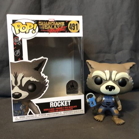 Guardians of the Galaxy Mission Breakout Rocket POP! Vinyl Figure Disney  Theme Park Exclusive